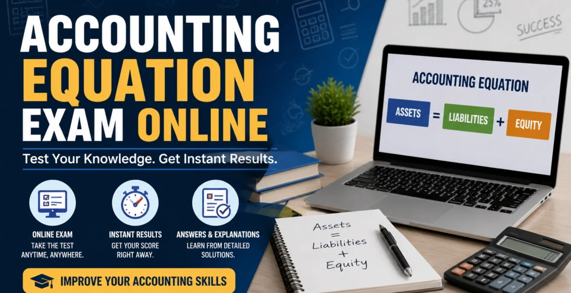 Accounting Equation Exam Online