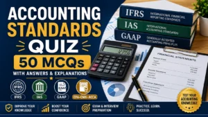 Accounting Standards Quiz (Multiple Choice Questions with Answers)
